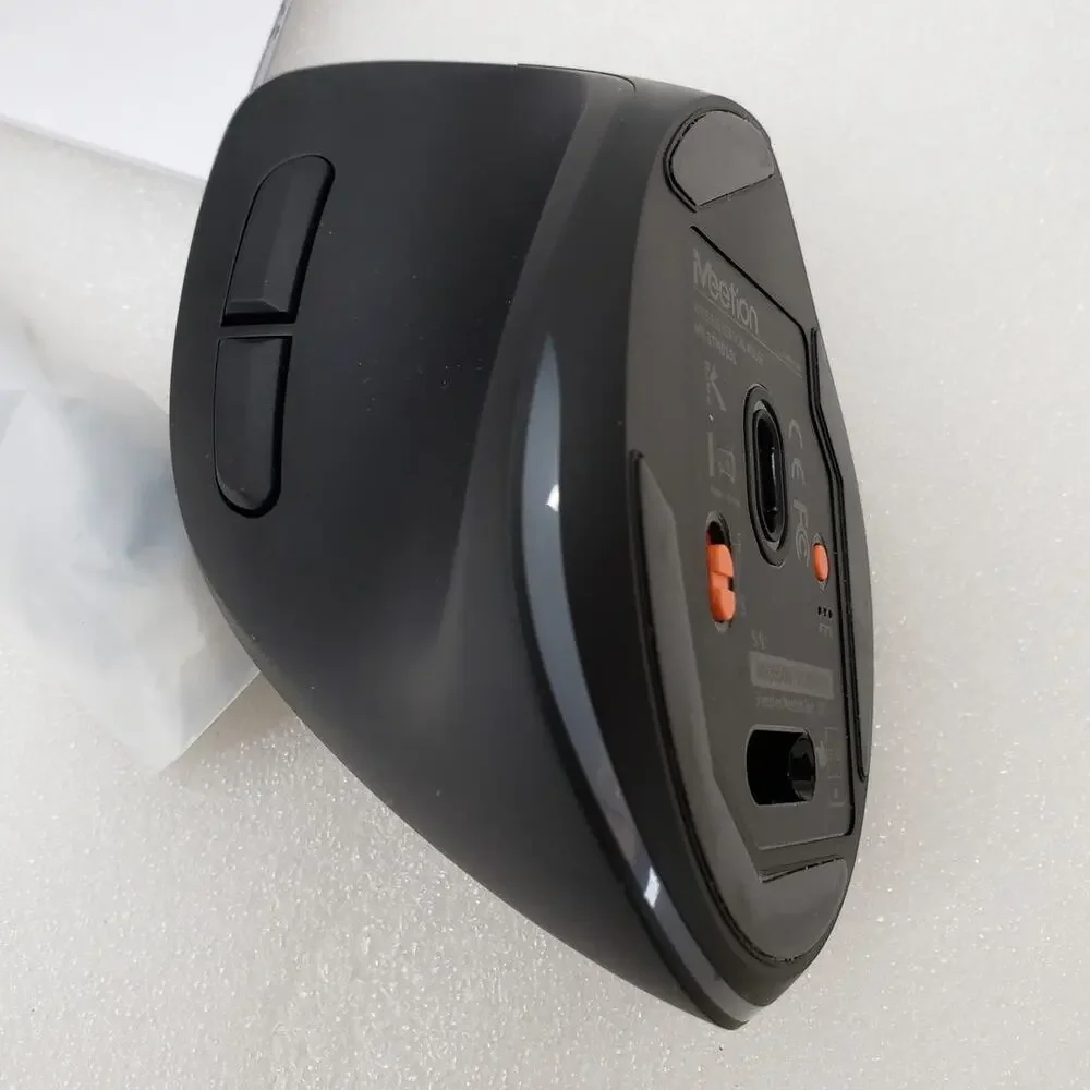 Meetion BTM010L Left-Handed Ergonomic Vertical Wireless Bluetooth Mouse